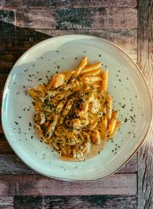 Sült ziti tészta